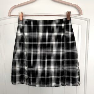 Brandy Melville | Plaid High Waisted Skirt | OS